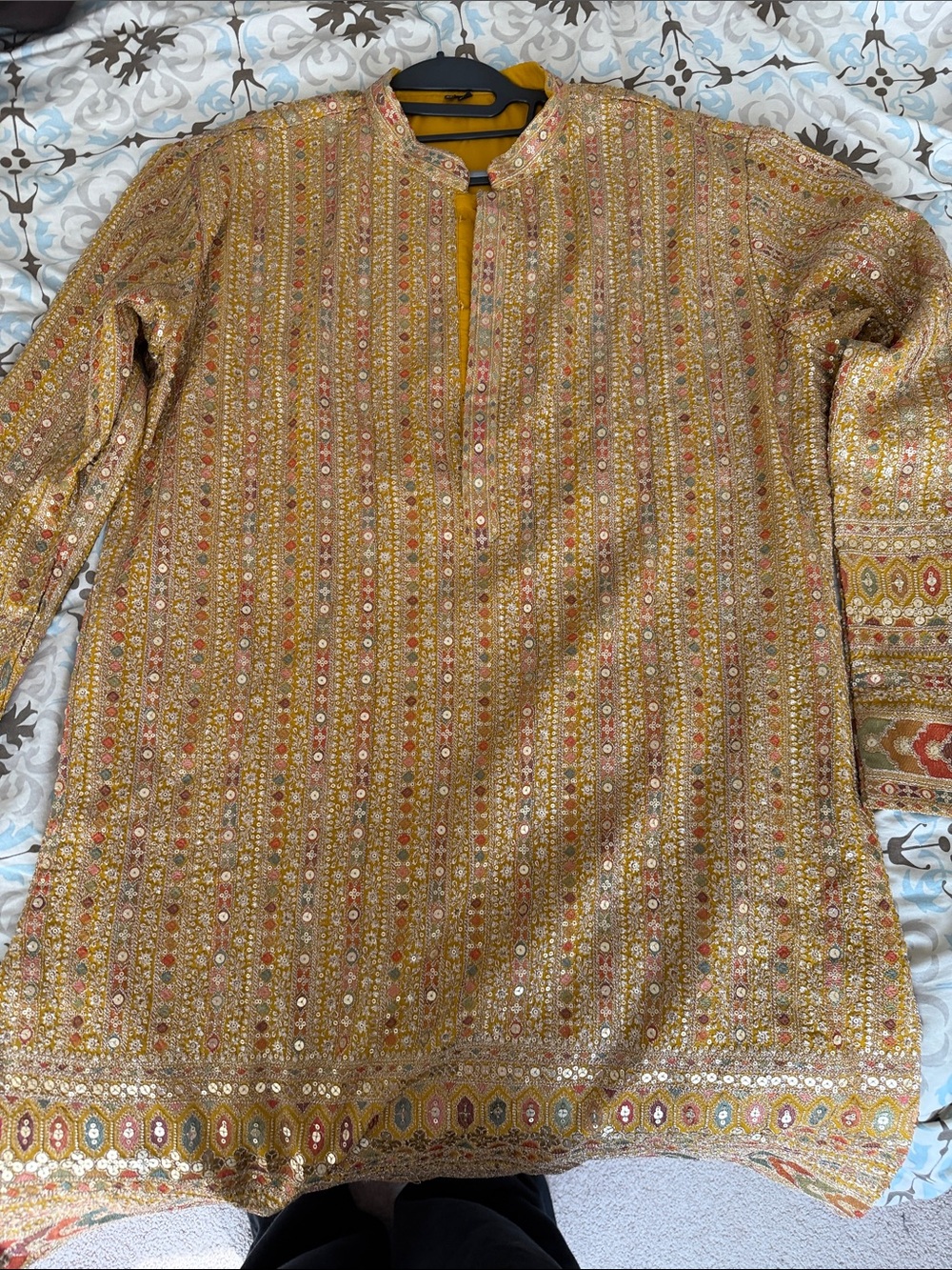Men kurta pajama standard size 44”Navrati)